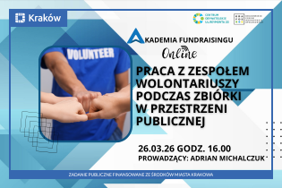 Kluczowe informacje na temat spotkania Praca z zespołem wolontariuszy