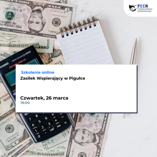 Webinar: Zasiłek wspierający w pigułce