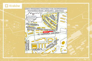 Granice miejscowego planu zagospodarowania przestrzennego obszaru „Mistrzejowice - Zawieyskiego”