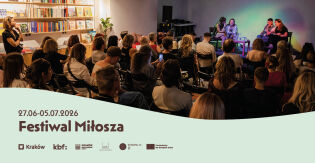 Baner 15. Festiwalu Miłosza.