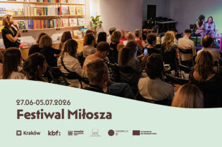 Baner 15. Festiwalu Miłosza.