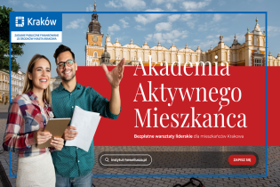 Zmień Kraków na lepsze! Rusza kolejna edycja Akademii Aktywnego Mieszkańca - bezpłatne warsztaty liderskie