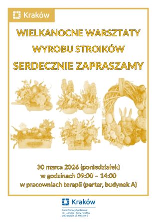 Wspólne wielkanocne warsztaty.