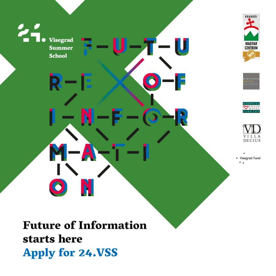 24. Letnia Szkoła Wyszehradzka - plakat informacyjny 