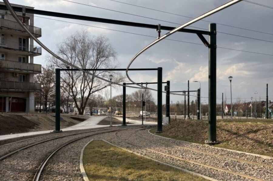Pętla tramwajowa w Mistrzejowicach