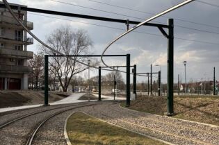 Pętla tramwajowa w Mistrzejowicach