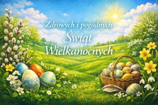 Życzenia na Wielkanoc 2026 - DPS, ul. Krakowska 55