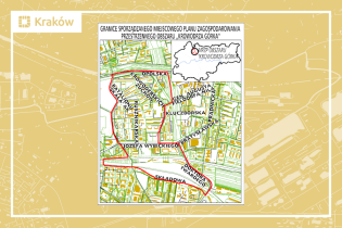Granice miejscowego planu zagospodarowania przestrzennego obszaru „Krowodrza Górka”
