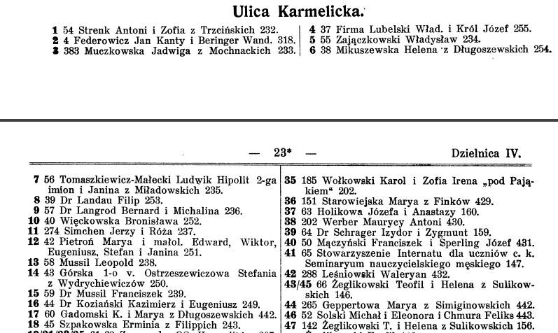 Karmelicka 16