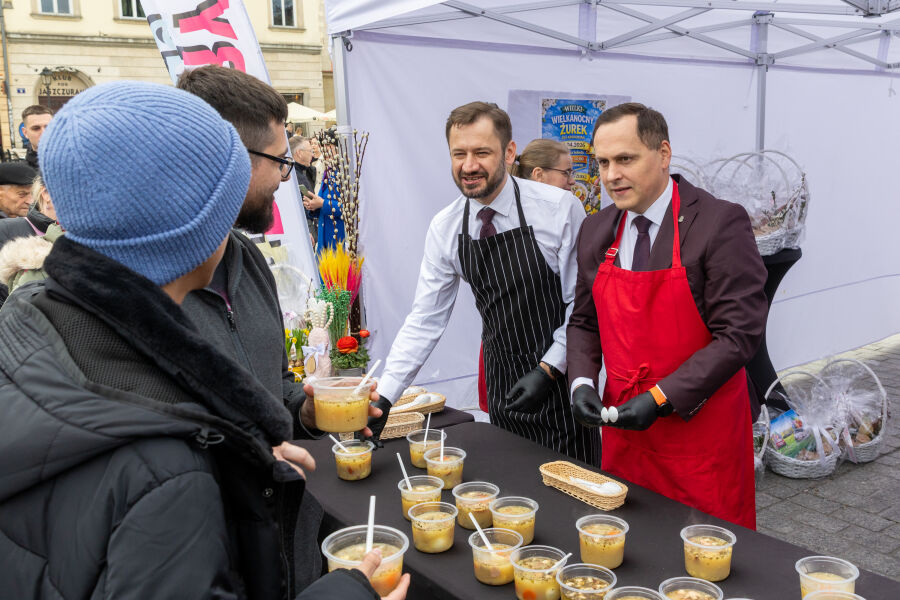 Wielkanocny żurek dla Krakowa