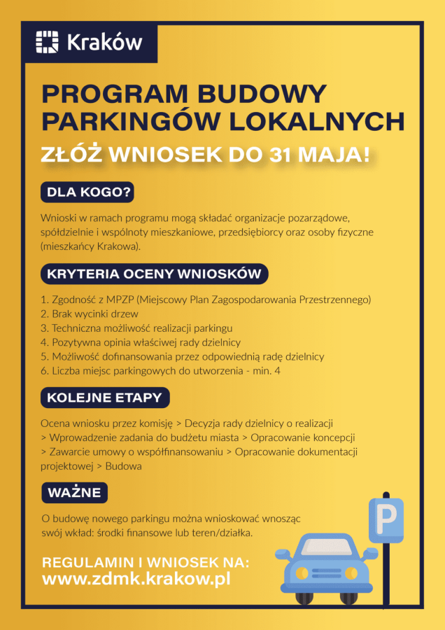 Program Budowy Parkingów Lokalnych