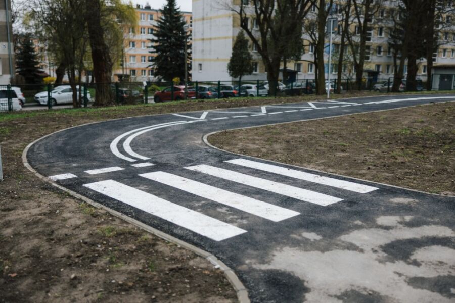 Miasteczko rowerowe w Mistrzejowicach 