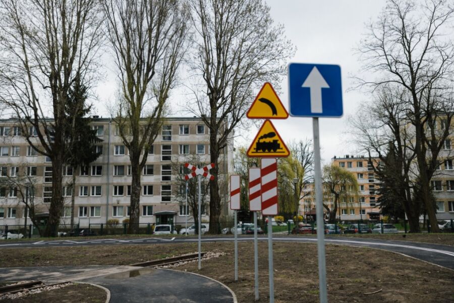 Miasteczko rowerowe w Mistrzejowicach 