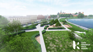 Da się! Wisła wyznaczy kierunek zielonej przemiany Placu Wielkiej Armii Napoleona 