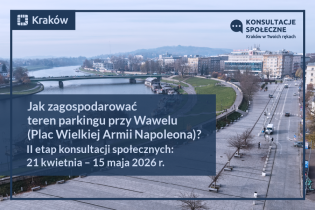 Jak zagospodarować teren parkingu przy Wawelu? – zapowiedź II etapu konsultacji społecznych 