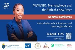 Wykład gościnny | Namatai Kwekweza: MEMENTO: Memory, Hope and the Birth of a New Order