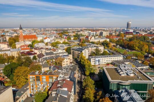 Zdjęcie przedstawia obszar Wesołej