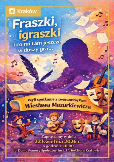 Fraszki, igraszki i trochę wzruszeń – czyli poetyckie spotkanie z Panem Wiesławem.