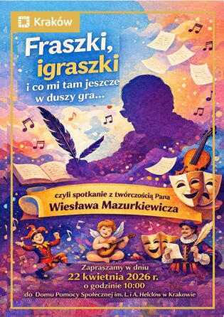 Fraszki, igraszki i trochę wzruszeń – czyli poetyckie spotkanie z Panem Wiesławem.