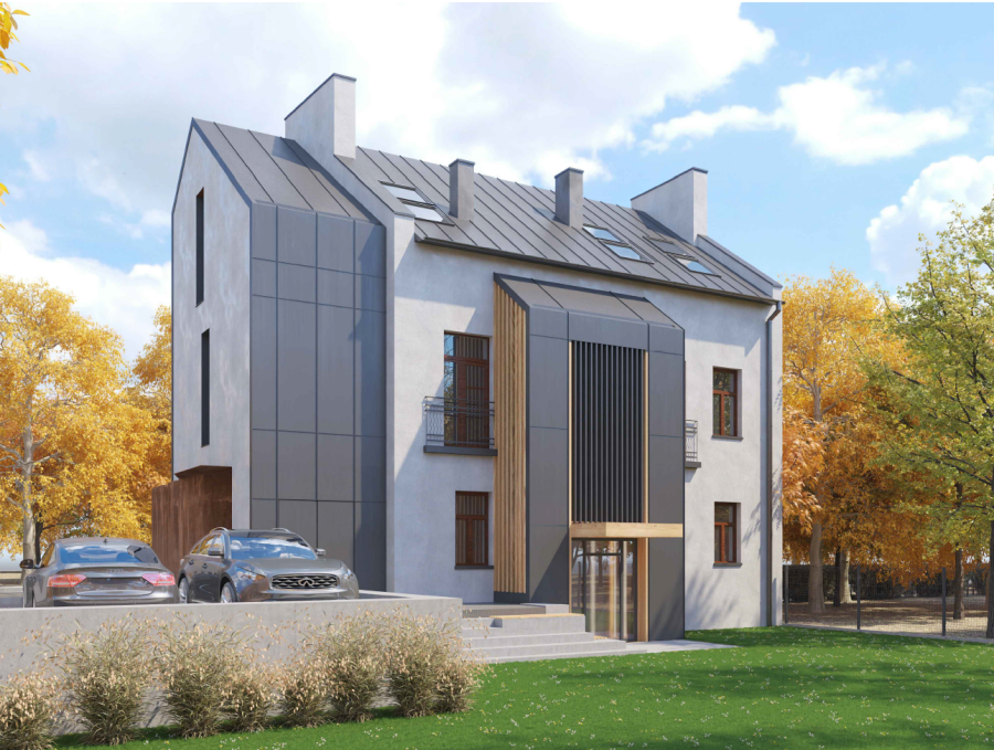 wizualizacja Dom Zwierzyniecki