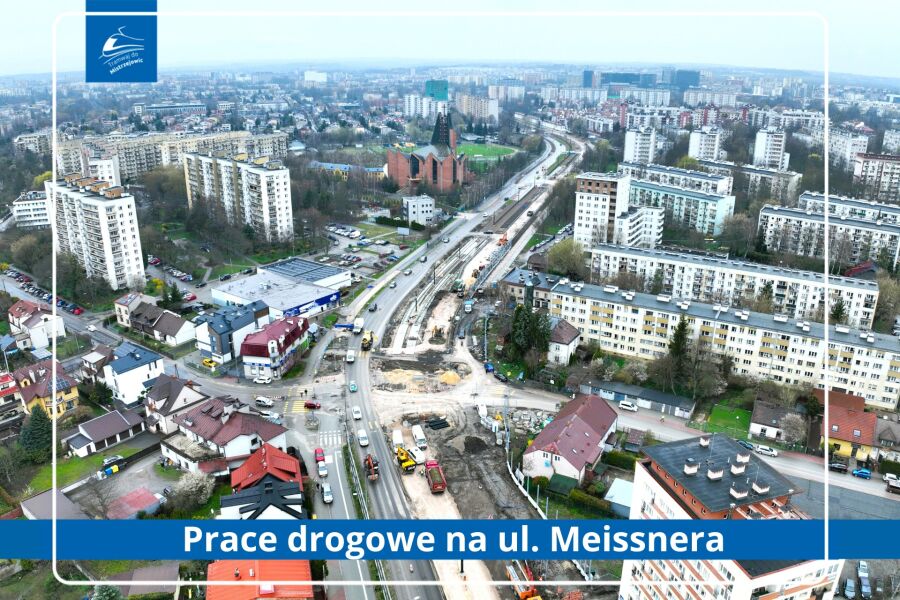 Prace na ul. Meissnera