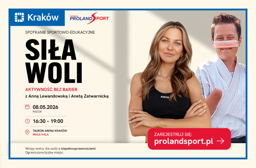 Wyjątkowe wydarzenie sportowo-edukacyjne „Siła woli – aktywność osób z niepełnosprawnościami”