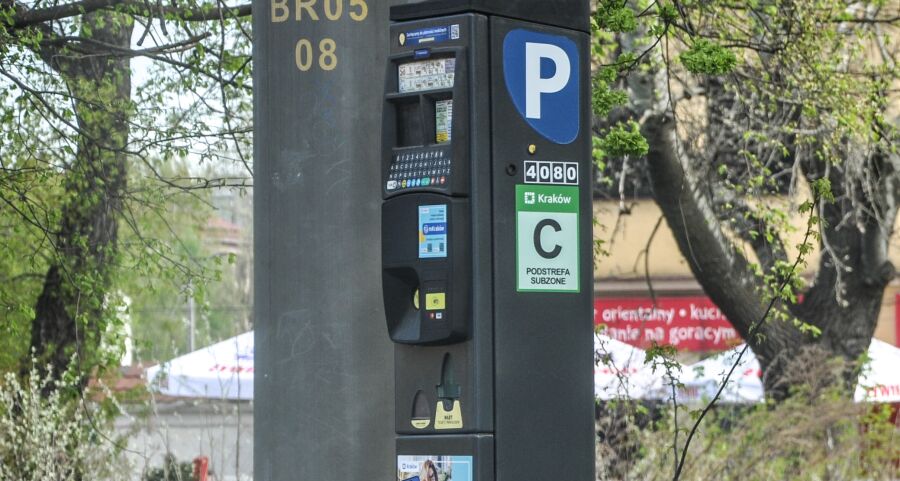 Parkomat w podstrefie C