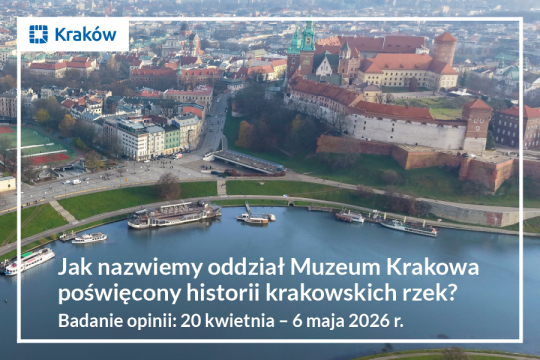 Badanie opinii: Jak nazwiemy oddział Muzeum Krakowa poświęcony historii krakowskich rzek?