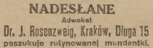 Długa 15 - materiały archiwalne