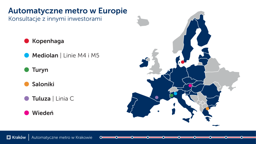 Automatyczne metro w Europie
