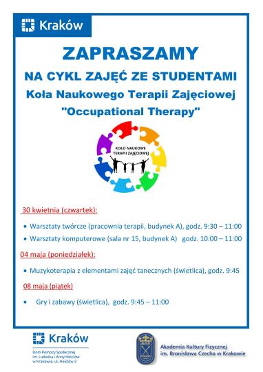 Rozpoczęcie współpracy i cyklu zajęć ze studentami AKF.