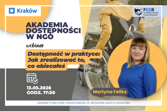 Bezpłatne webinarium: Dostępność w praktyce – jak zrealizować to, co obiecałeś?