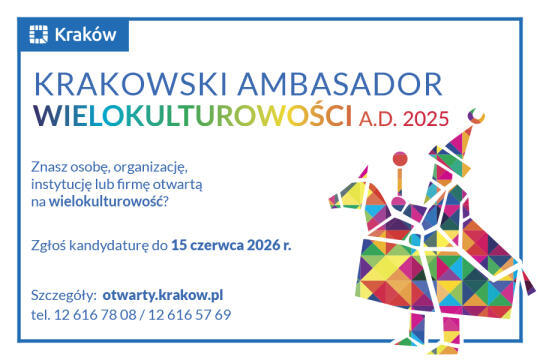 Krakowski Ambasador Wielokulturowości A.D. 2025