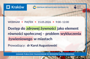 Webinar o zdrowej żywności