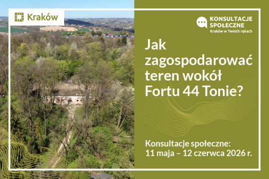 Konsultacje społeczne: Jak zagospodarujemy teren wokół Fortu 44 Tonie?