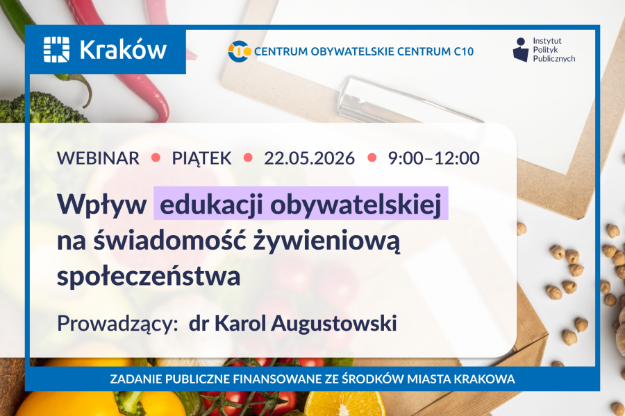 kluczowe informacje na temat szkolenia pn. wpływ edukacji obywatelskiej