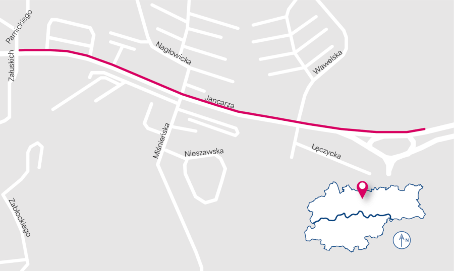Budowa drogi dla rowerów wzdłuż ul. Jancarza 