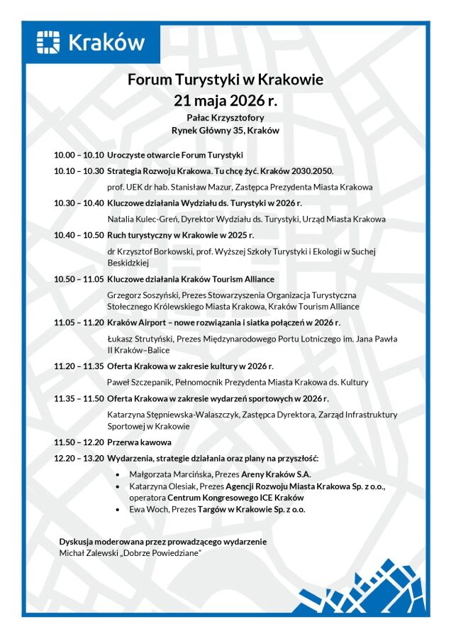 Program Forum Turystyki 1
