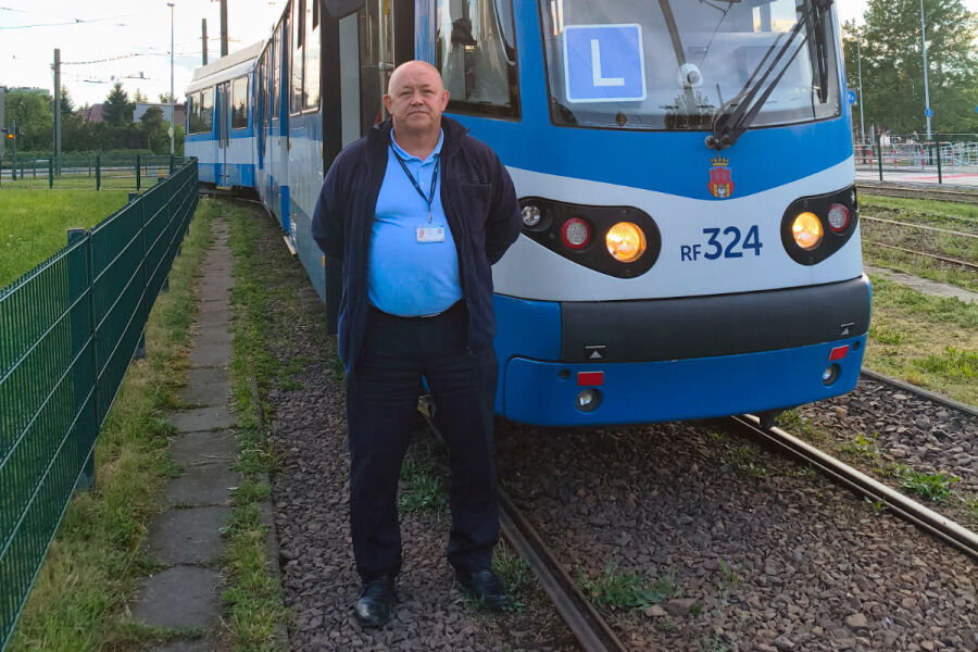 motorniczy Kazimierz Kicek
