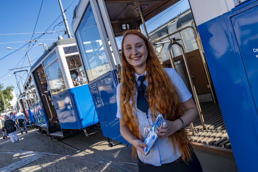 motornicza Dorota Zawadzka