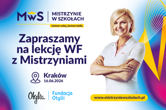 Projekt „Mistrzynie w szkołach” wraca do Krakowa
