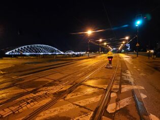 Badania georadarowe na ulicy Starowiślnej