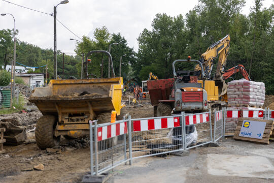1 czerwca ruszyła rozbudowa ulicy Dąbskiej