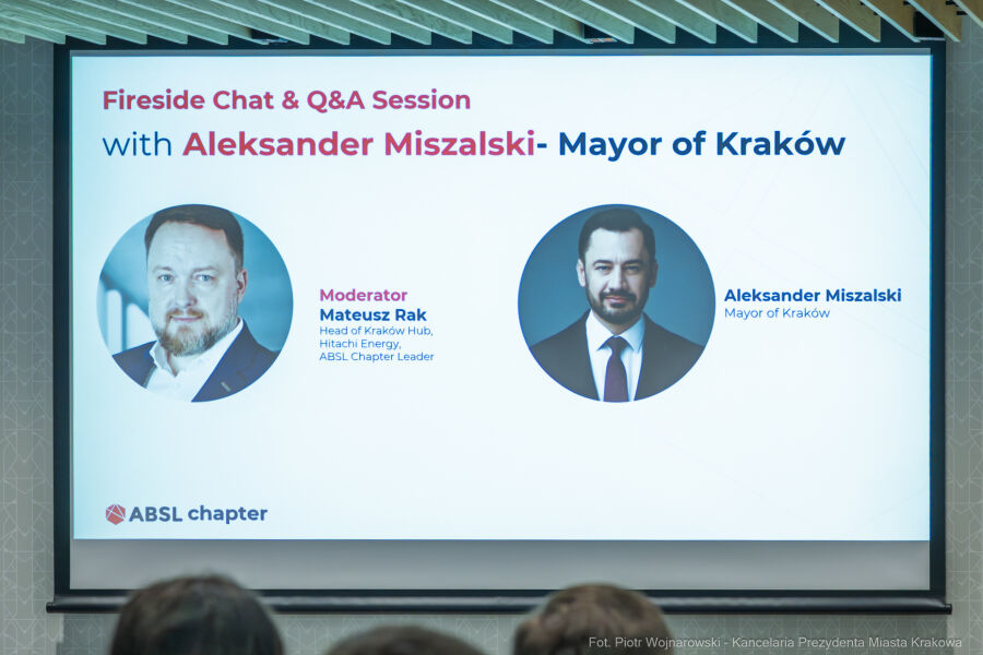 Spotkanie prezydenta Krakowa z ABSL