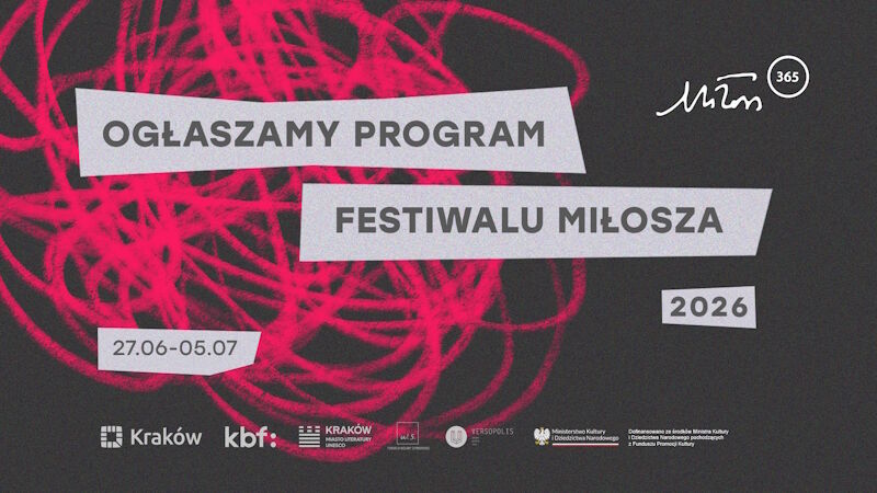 Festiwal Miłosza 2026