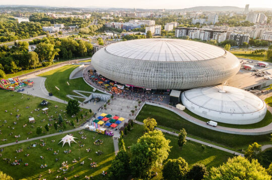 Tauron Arena dron, Arena Garden
