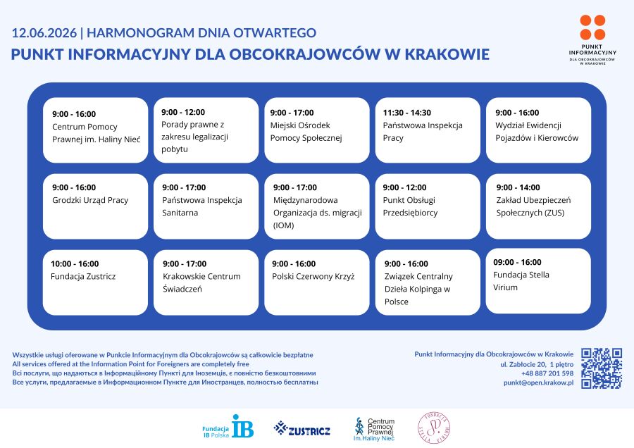 Harmonogram Dzień Otwarty PIO