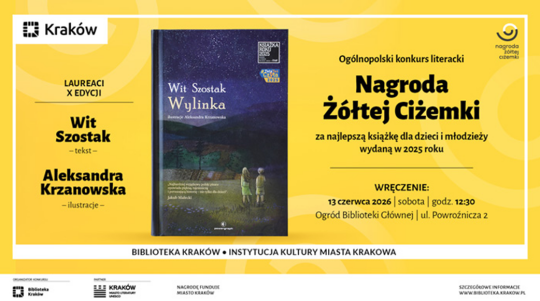 X edycja literackiej Nagrody Żółtej Ciżemki rozstrzygnięta