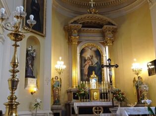 Adoracja Najświętszego Sakramentu w przeddzień Bożego Ciała