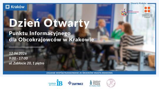 Dzień Otwarty Punktu Informacyjnego dla Obcokrajowców – bezpłatne konsultacje z ekspertami!